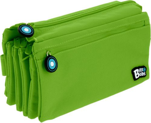 PORTATODO CUADRUPLE PLANO BITS &.BOBS VERDE 23X12 CM