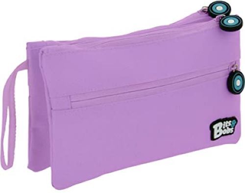 PORTATODO DOBLE PLANO BITS &.BOBS LAVANDA 24,5X12X14 CM