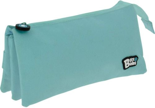 PORTATODO TRIPLE BITS &.BOBS AZUL CLARO 23X10X10 CM