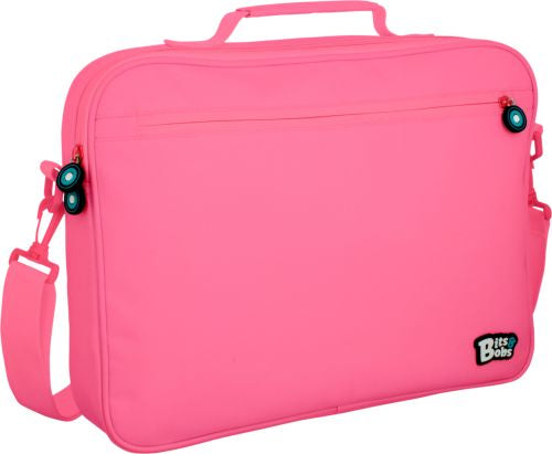 BANDOLERA BITS &.BOBS COLOR ROSA 38X28X6 CM.