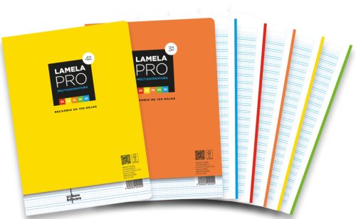 Recambio lamela-pro a4 100h 4 taladros 90g cuadrovia 4mm