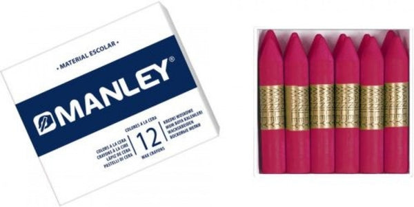 C/12 CERAS MANLEY UNICOLOR Nº13 VIOLETA NATURAL