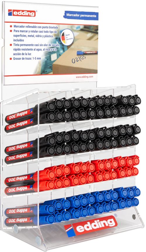EXP 96 ROTULADORES EDDING 300 COLORES BASICOS