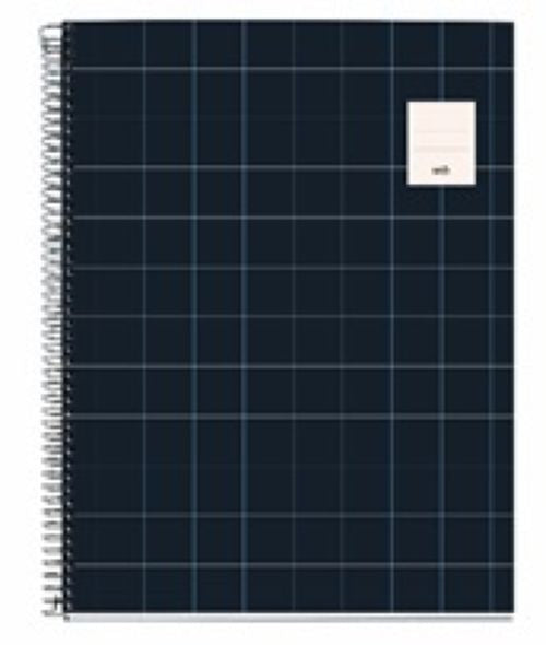 NOTEBOOK4 A4 100H CUADRICULA 5X5 70G RIDER NEGRO