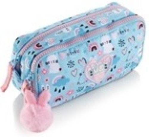 PORTATODO DOBLE ORGANIZADOR RECICLADO BUNNY BLISS