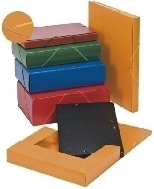 CARPETA PROYECTOS CARTON FORRADO L.9 CM MARRON