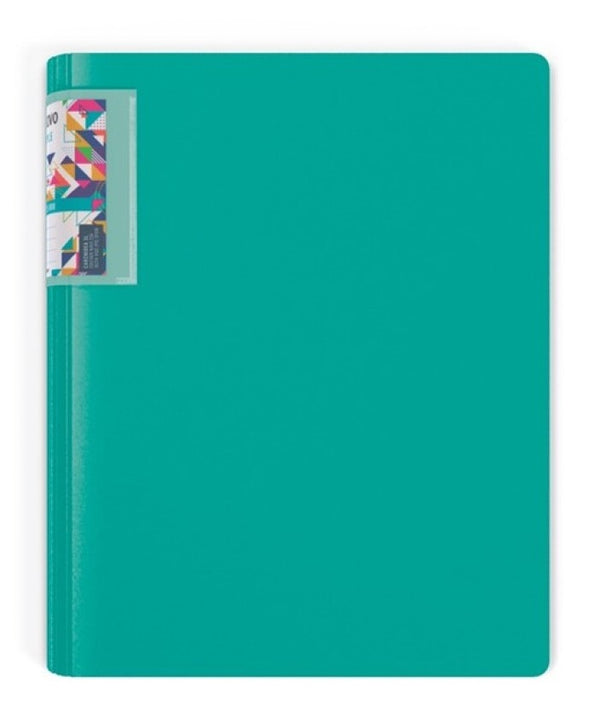 CARPETA A4 4 ANILLAS 40MM FOAM STYLE VERDE