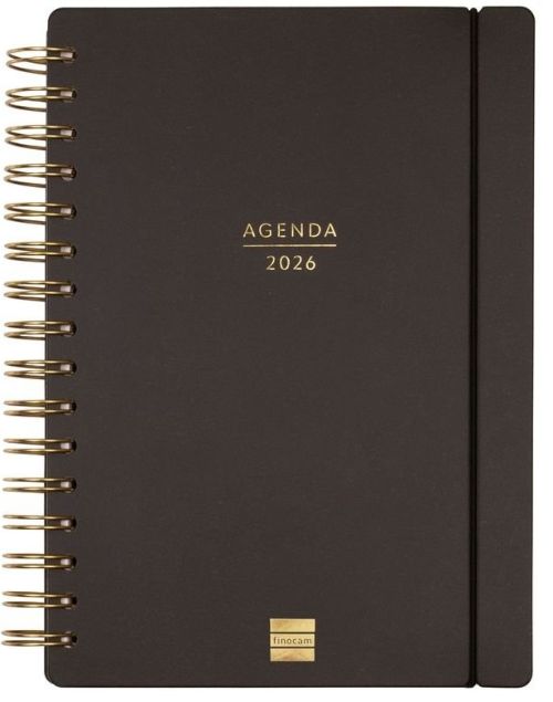 AGENDA ESCOLAR 25-26 16 MESES E10 SVH HAIKU NEGRO