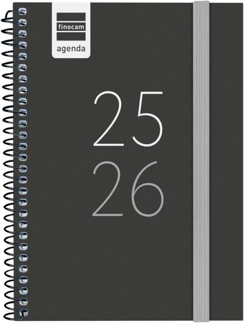 AGENDA ESCOLAR 25-26 SV NEGRO 1/8 SVH