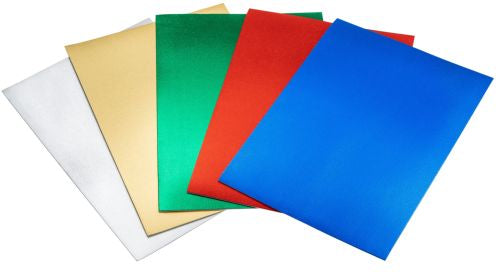 PACK 3 LAMINAS GOMA EVA METALIZADA VERDE 40X60