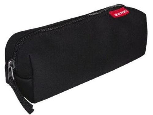 Portatodo neopreno simple 22x6x6cm color negro enri