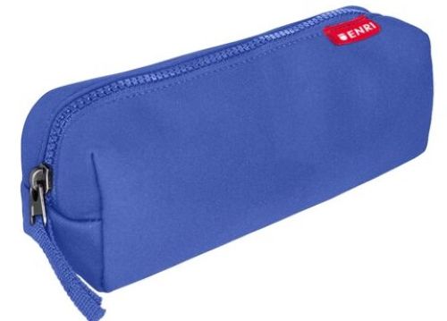 Portatodo neopreno simple 22x6x6cm color azul enri