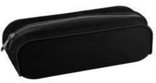 Portatodo silicona simple 19x5x7cm color negro enri