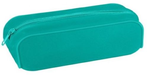 Portatodo silicona simple 19x5x7cm color verde azulado enri