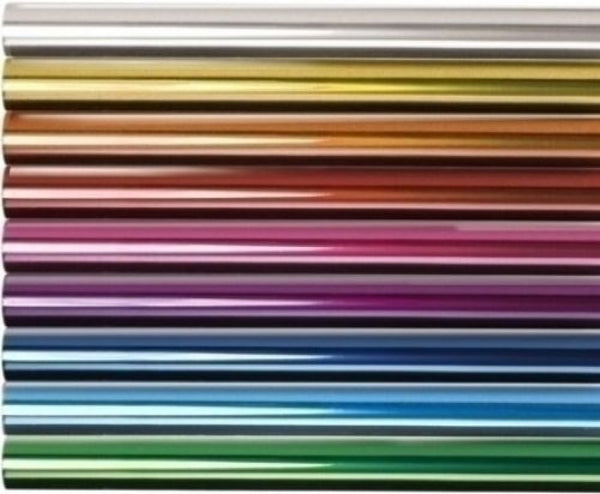 C/10 ROLLOS CONTINUOS PAPEL CELOFAN 0,7X5M TRANSPARENTE
