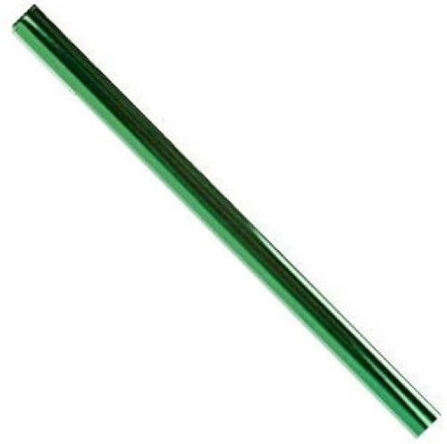 Rollo 25 hojas microperforadas papel celofan verde 0.50x16.25 m