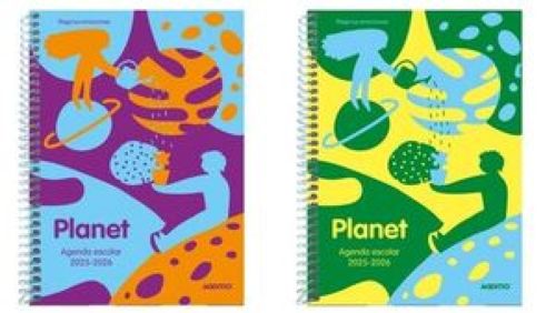 AGENDA ESCOLAR PLANET A5 25-26 SV