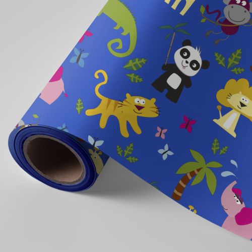 BOBINA PAPEL REGALO FANTASIA INFANTIL 31CMX2KG