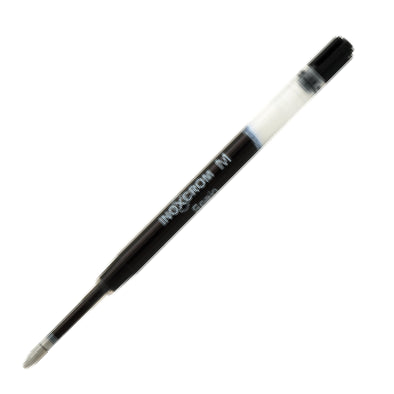 C/25 RECAMBIO BOLIGRAFO INOXCROM IN-IN NEGRA PUNTA MEDIA