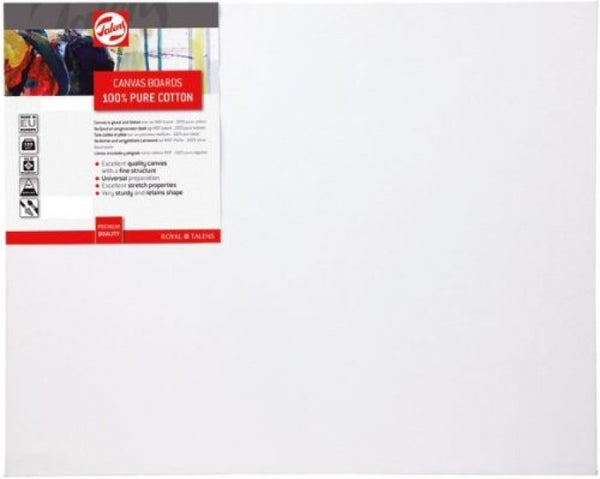 Pack 6 tablilla entelada 10f 55x46cm talens